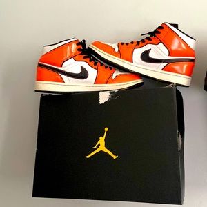 Jordan ones a little worn